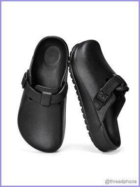 Arch Support Work Clogs Slip Resistant Shoes for Chef Nurse